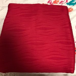 Red Bodycon Skirt